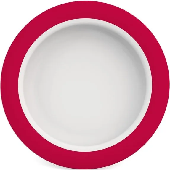 Aangepast bord Ornamin Rood-Wit Klein