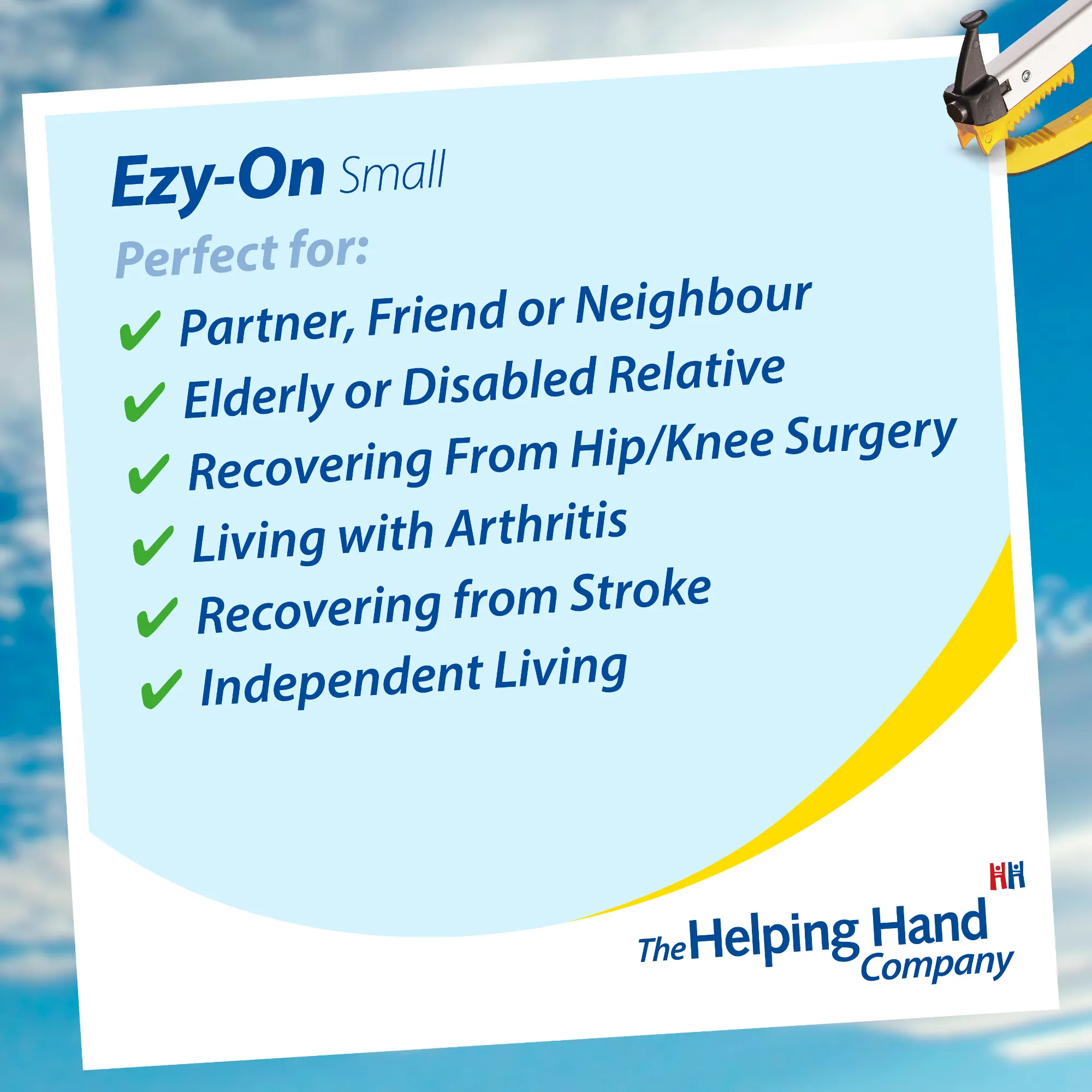 aantrekhulp steunkousen small gebruikers