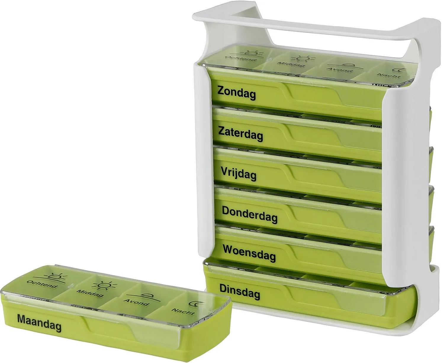 Anabox 7 dagen compact Groen