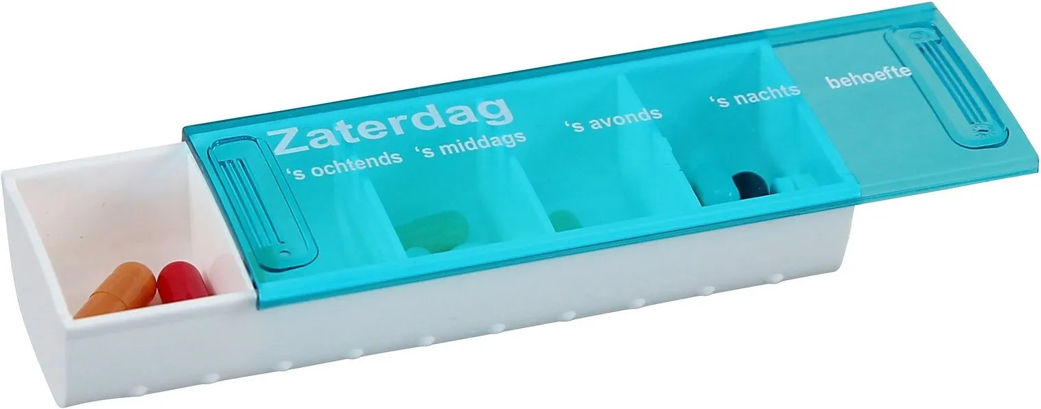 anabox 7 dagen lichtblauw