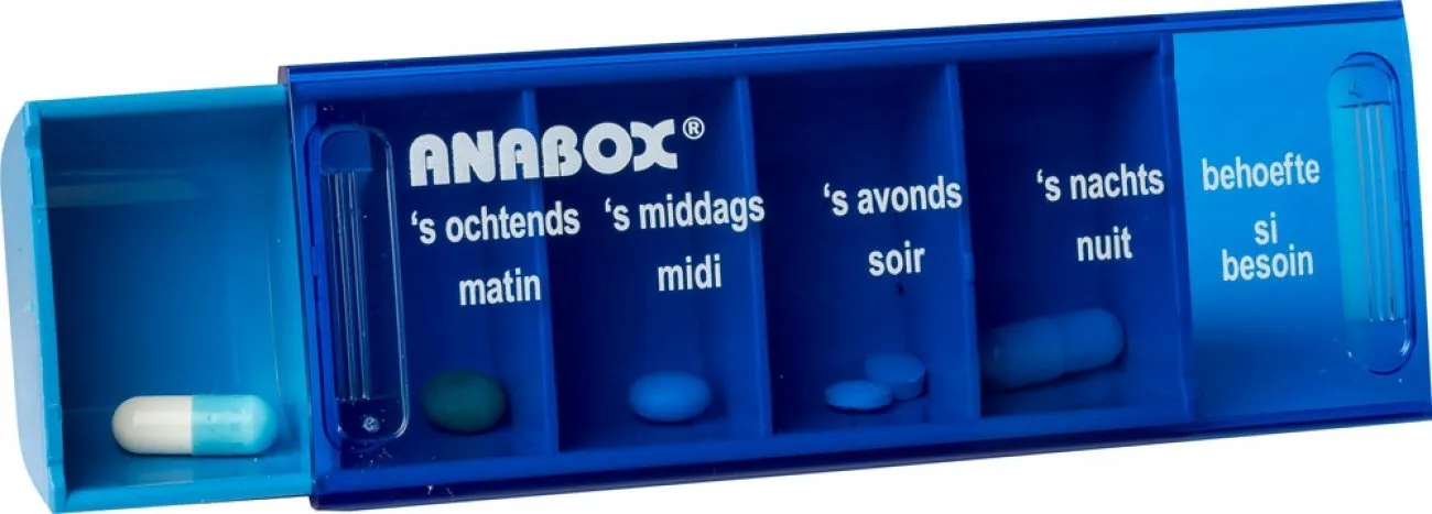 Anabox pillendoos 1 dag