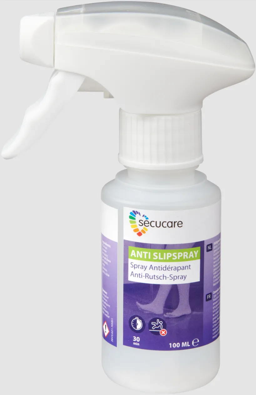 Antislip spray badkamer