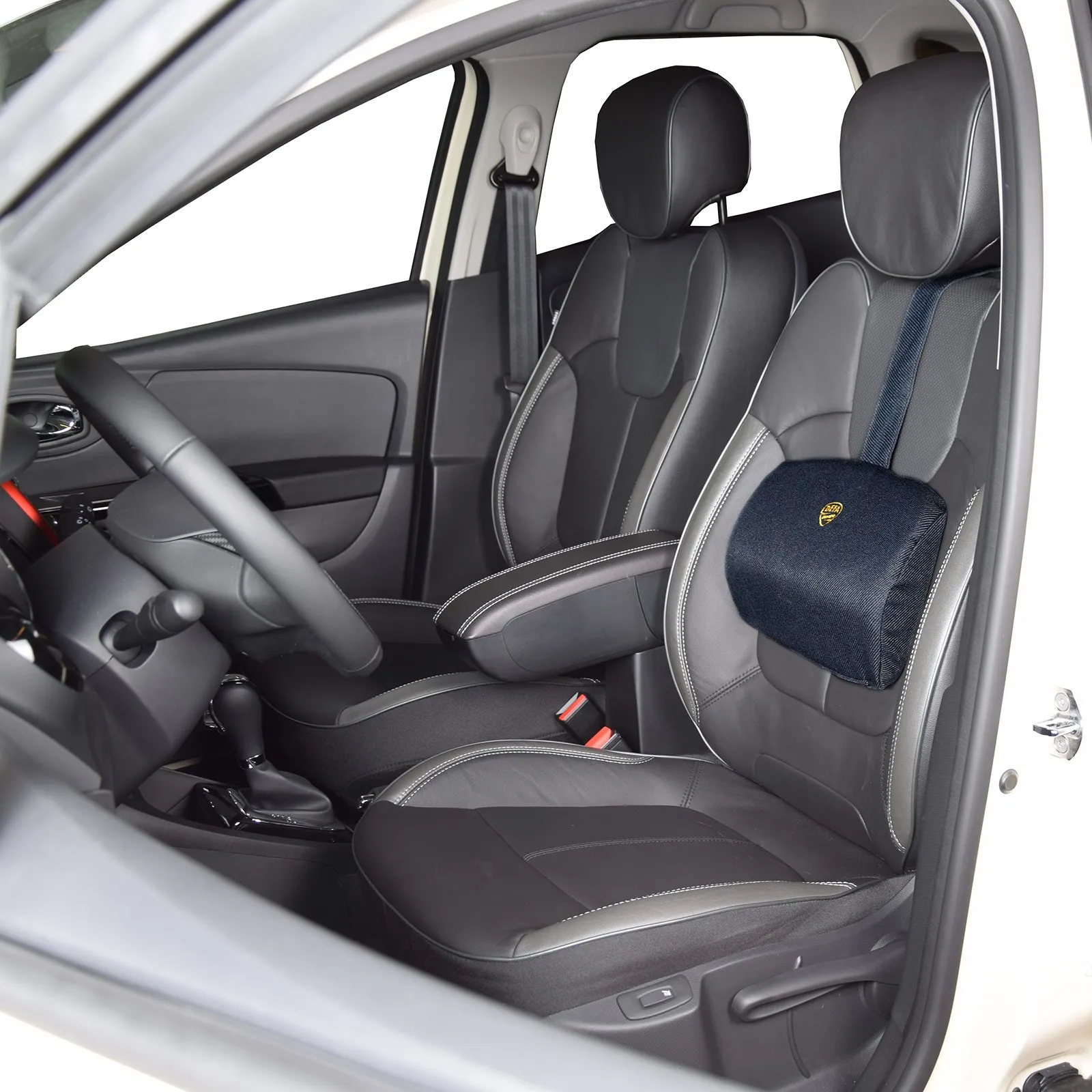 Rugsteun auto Zwart Defa