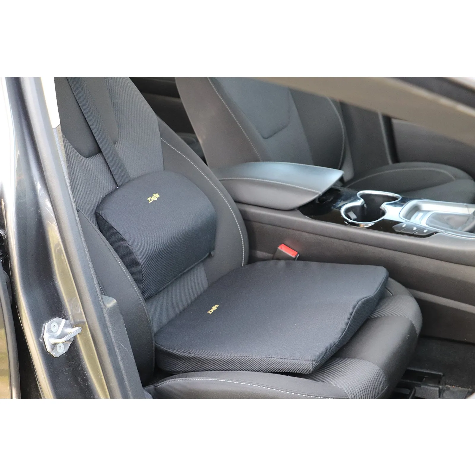 Rugsteun auto Zwart Defa