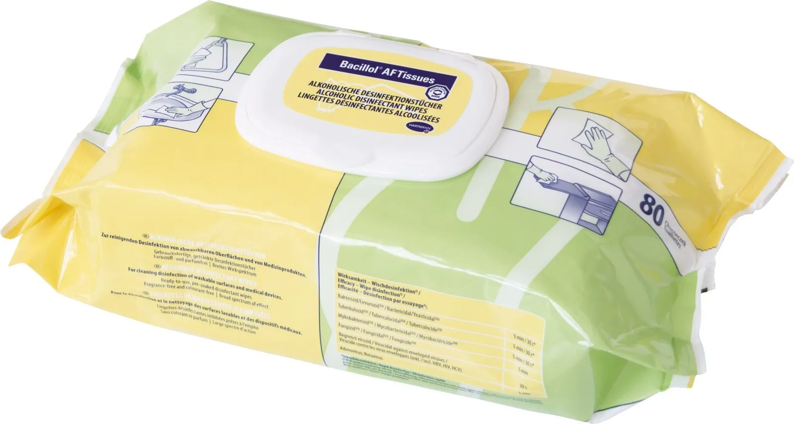 Desinfecterende doekjes Bacillol AF 80 stuks