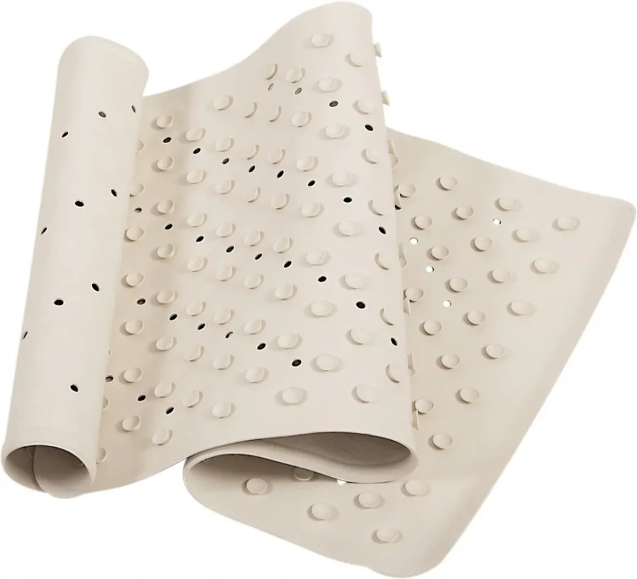 Rubberen badmat Wit 74 x 34 cm