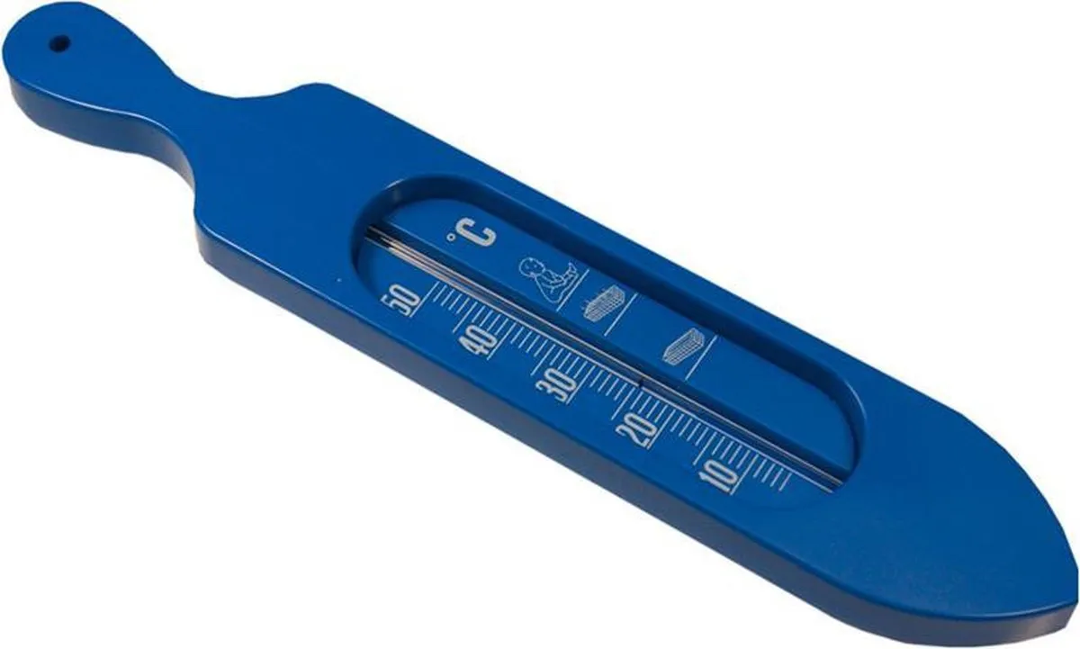 badthermometer blauw