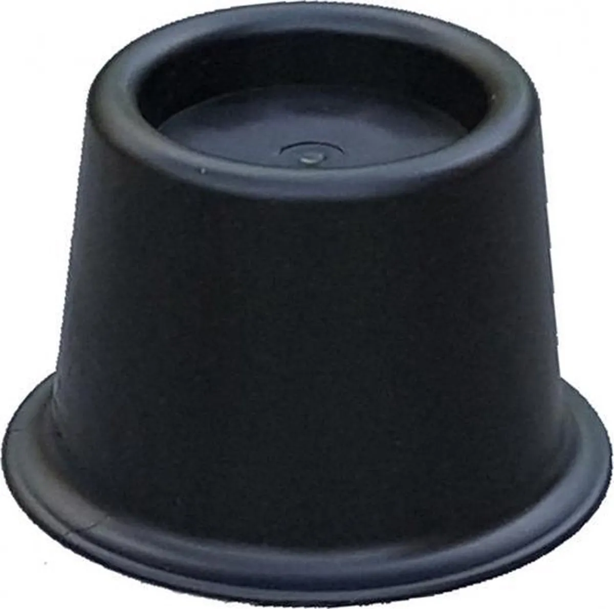 Bedverhoger set 4 stuks Laag 9 cm Zwart