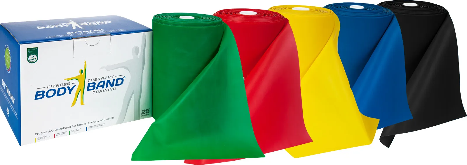 Body-Band Mixed Colour 5 stuks 25 meter