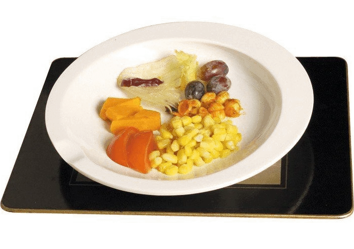 Aangepast bord met opstaande rand GripWare