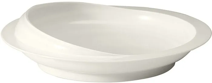 Bord met zuignap beige