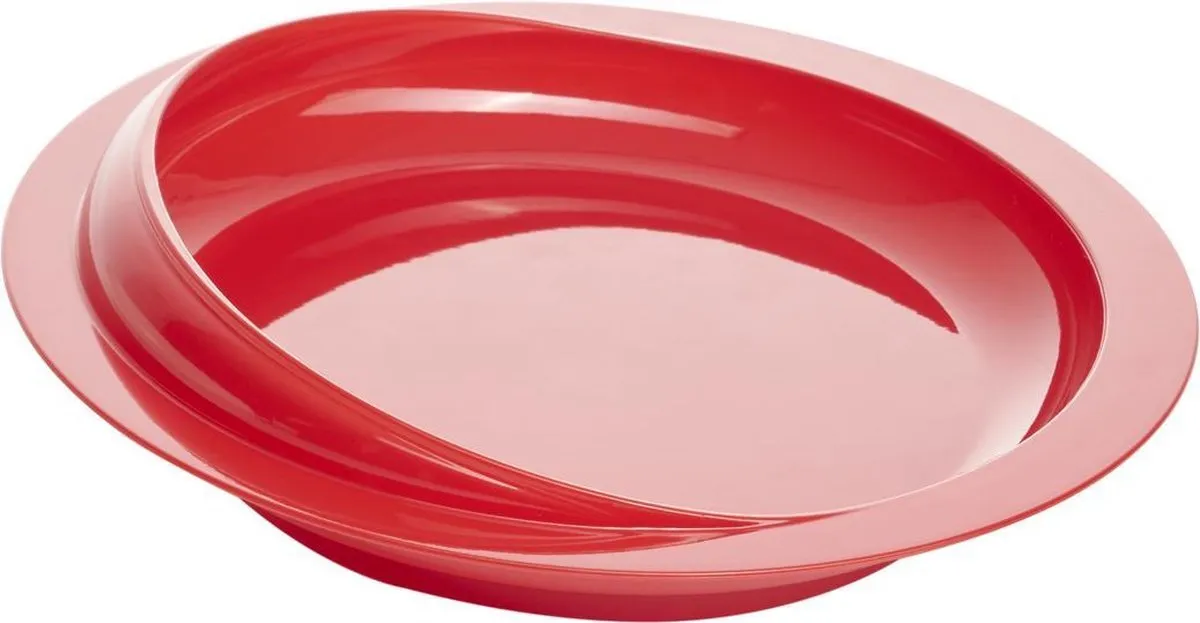 bord met zuignap rode kleur