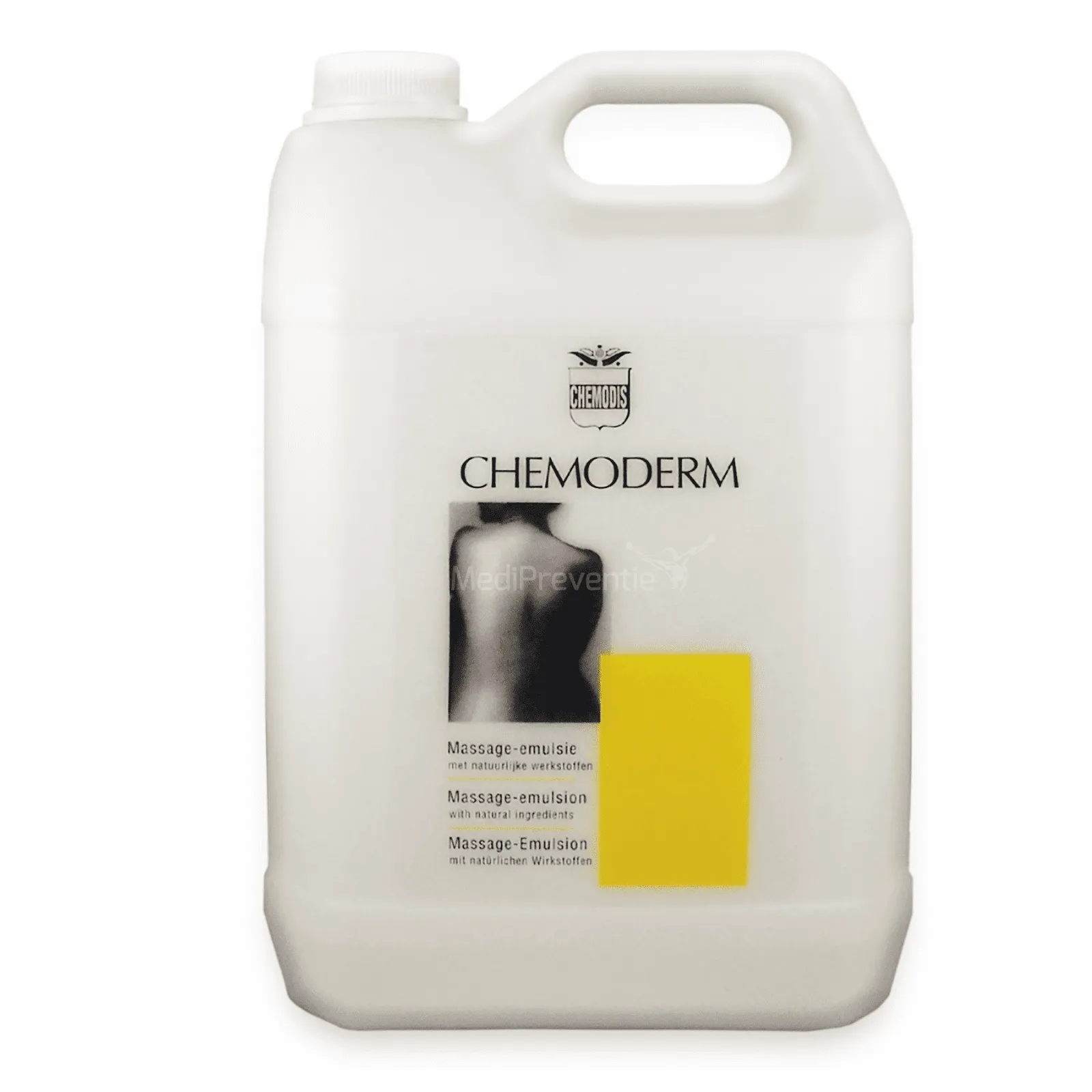 Massage olie-emulsie Chemoderm 5 liter