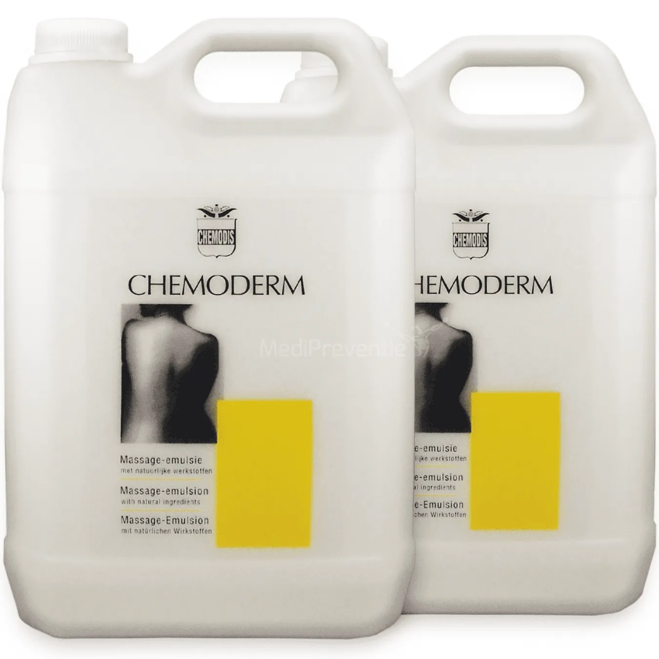 Massage olie-emulsie Chemoderm 5 liter 2 st