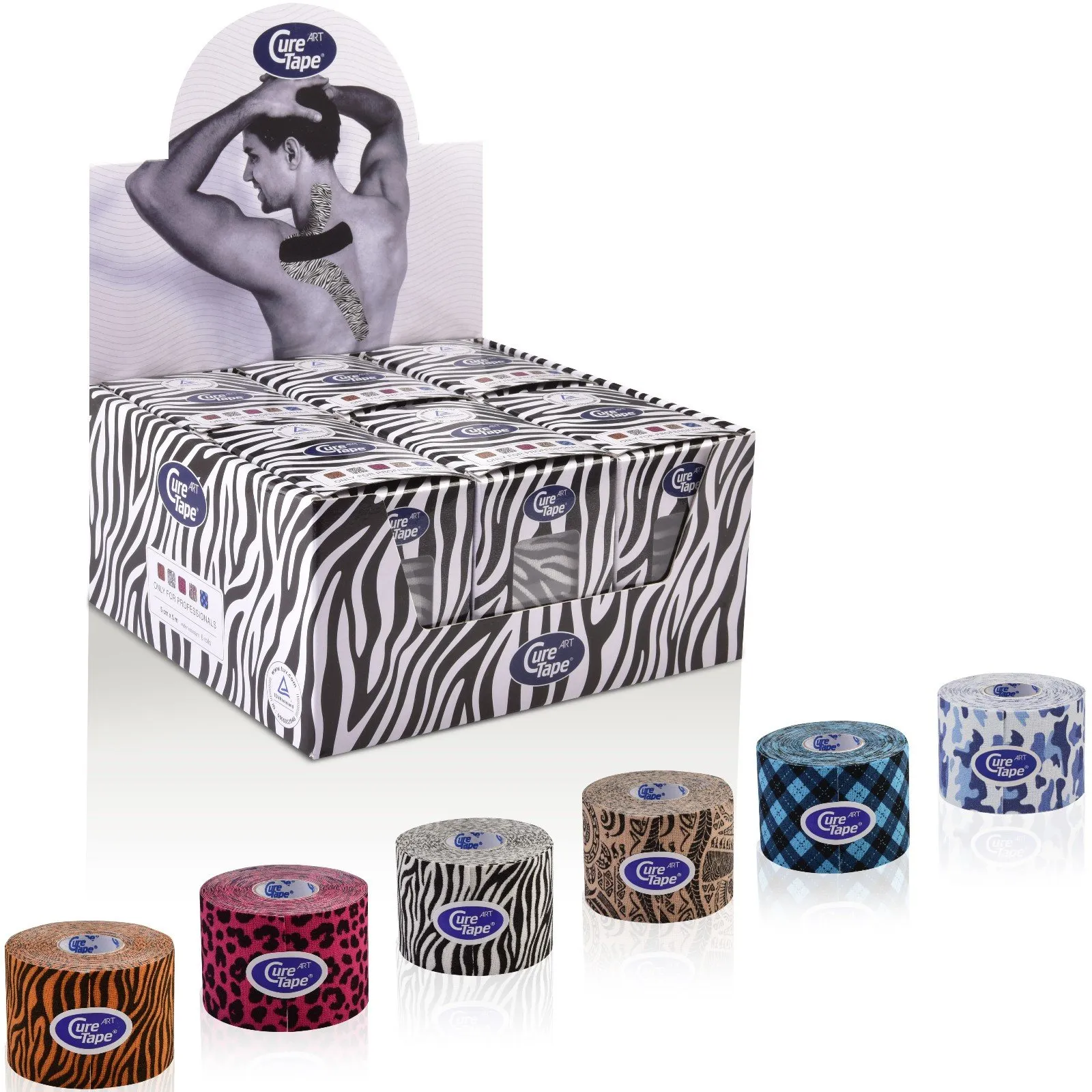 CureTape Art Zebra