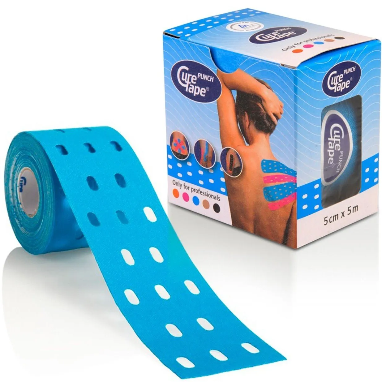 CureTape Punch Blauw