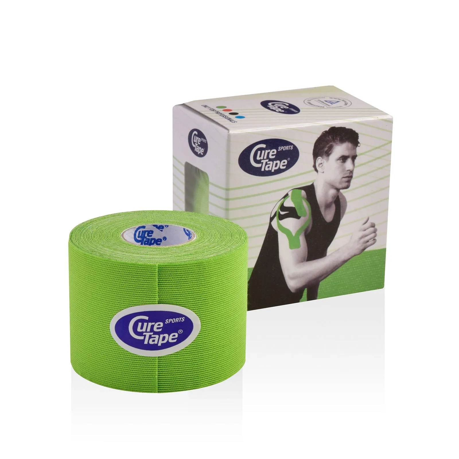 CureTape Sports Lime groen