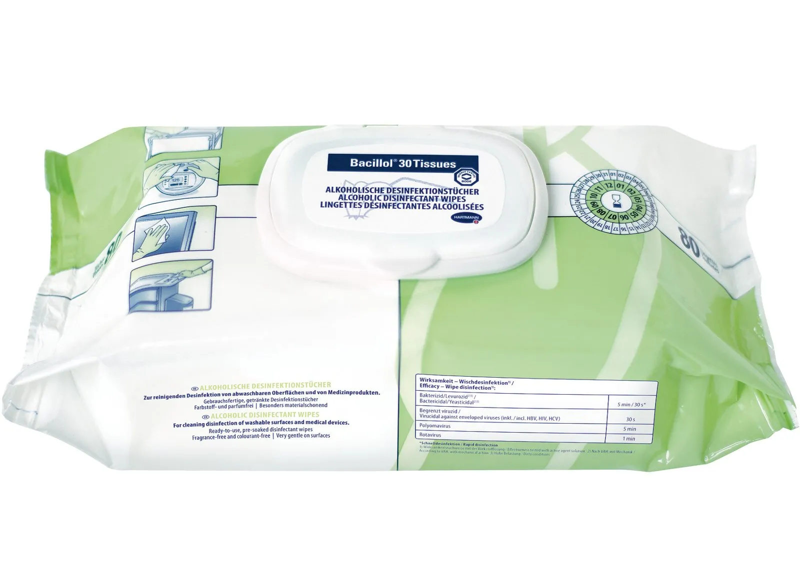 Desinfecterende doekjes Bacillol 80 st