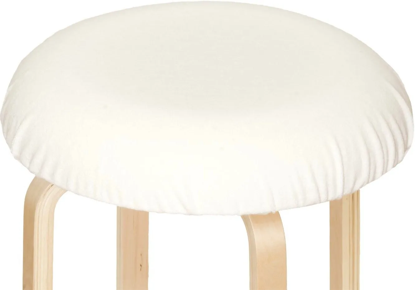 Donutkussen hoes Wit