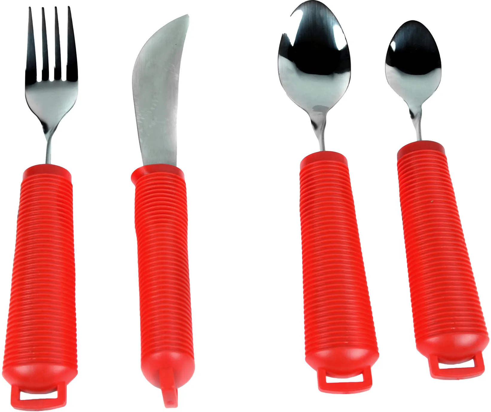 ergonomisch bestek basic rood