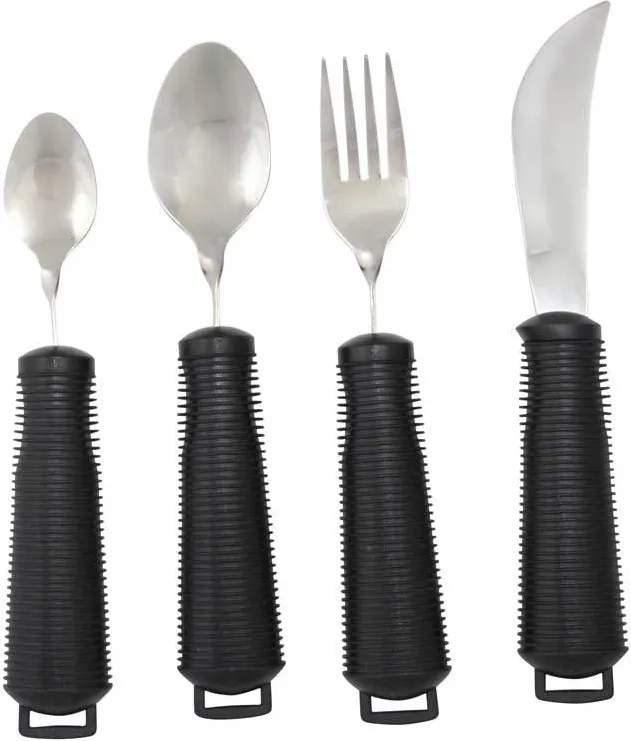 ergonomisch bestek basic zwart