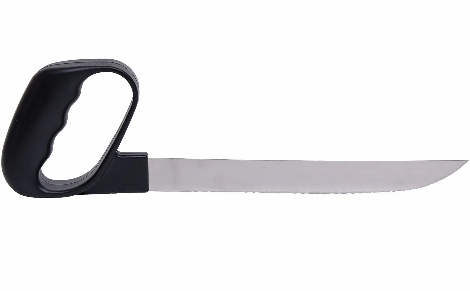 Ergonomisch broodmes met gehoekte handgreep