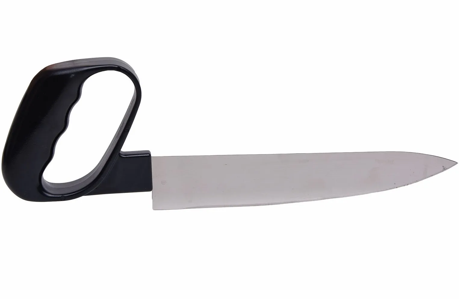 ergonomisch koksmes met gehoekte handgreep