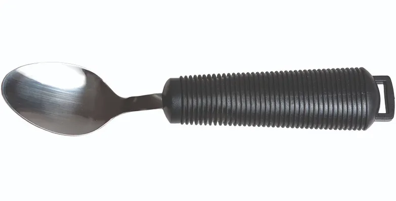 ergonomische eetlepel zwart
