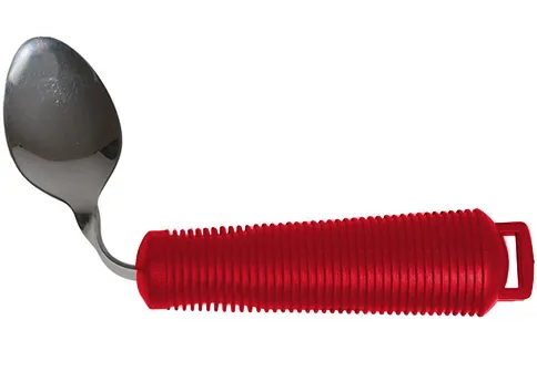 ergonomische theelepel rood