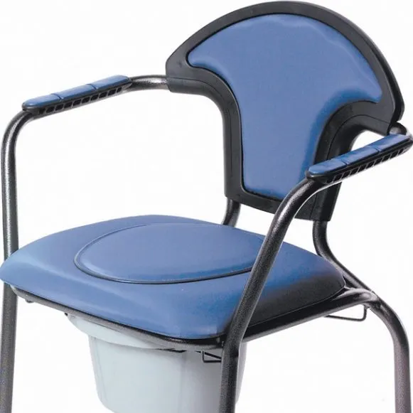 Toiletstoel verstelbaar Blauw