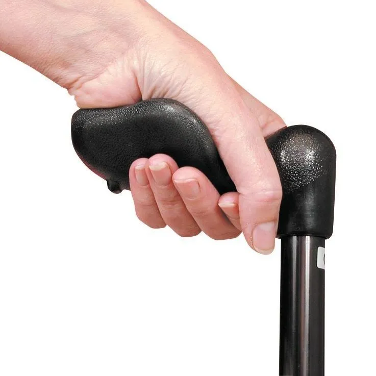 Wandelstok ergonomisch handvat Links 76 - 99 cm