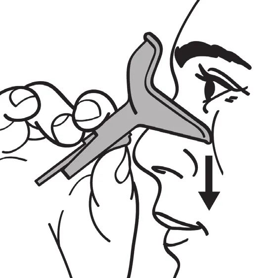 Eyot Minim onder het ooglid