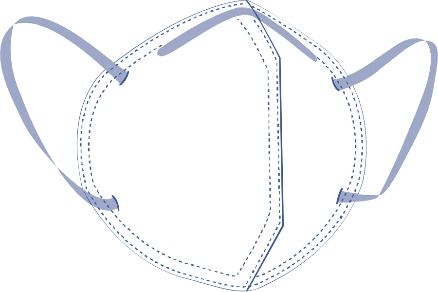 FFP2 masker 20 stuks ZD Medical