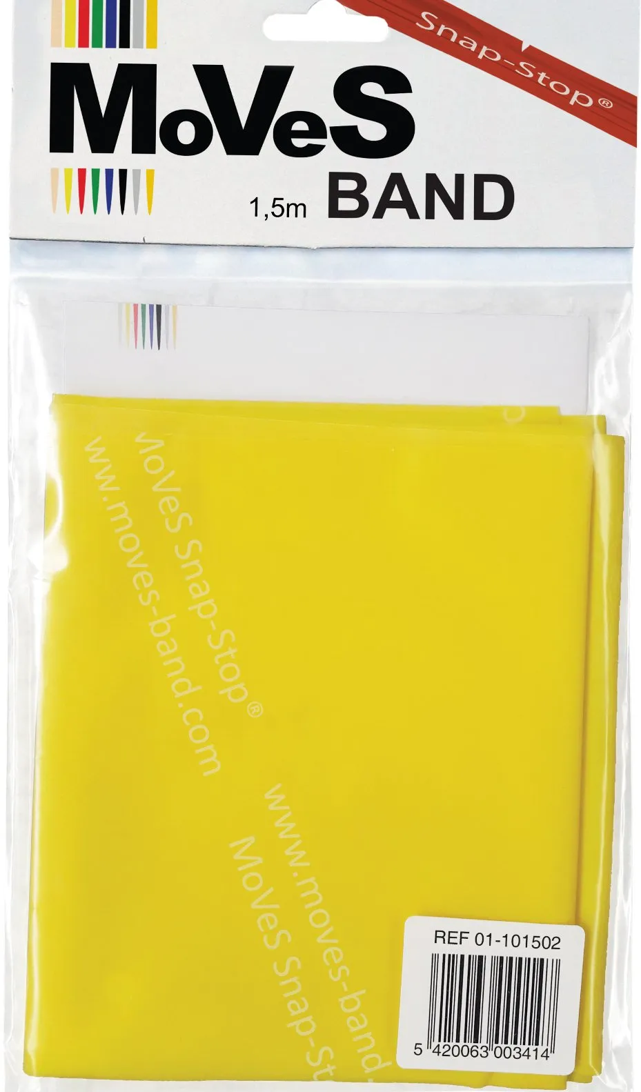 Fitness band 1,5 m Licht 10 stuks Moves