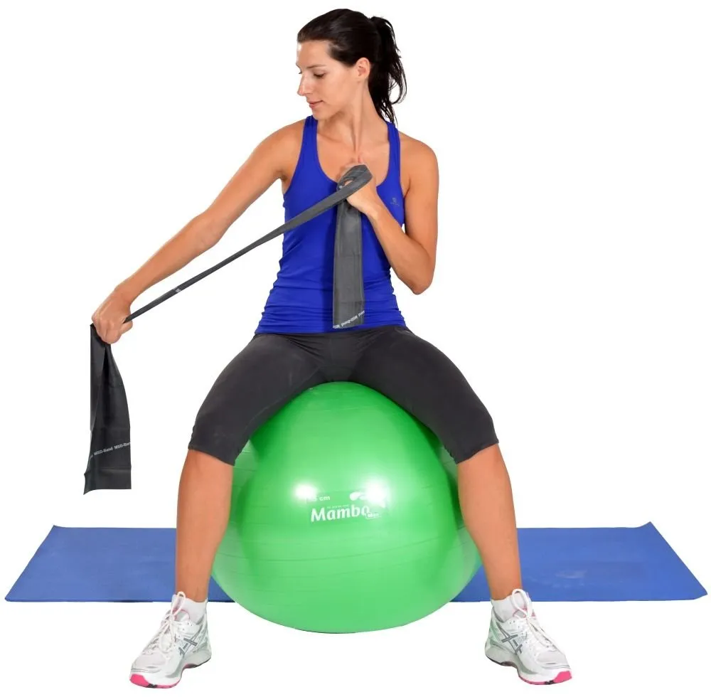 Fitness band 1,5 m Medium 10 stuks Moves