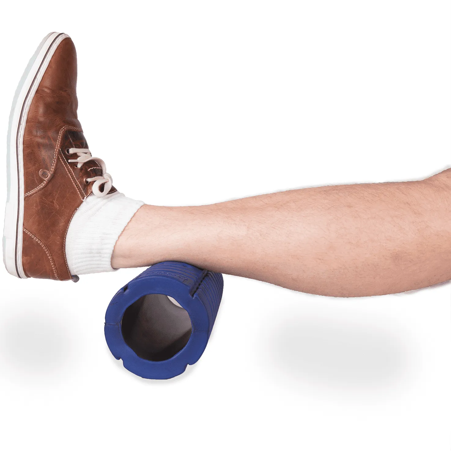 Foam roller 30 cm Blauw