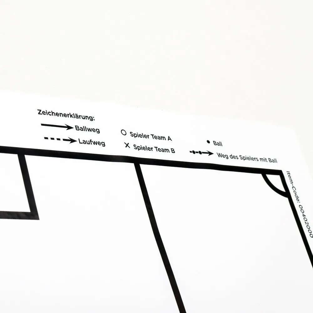 Tactiek folie voetbal zelfklevend BFP