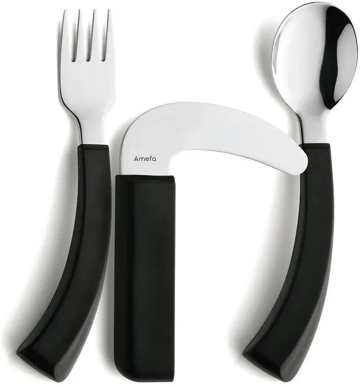 gebogen bestek amefa