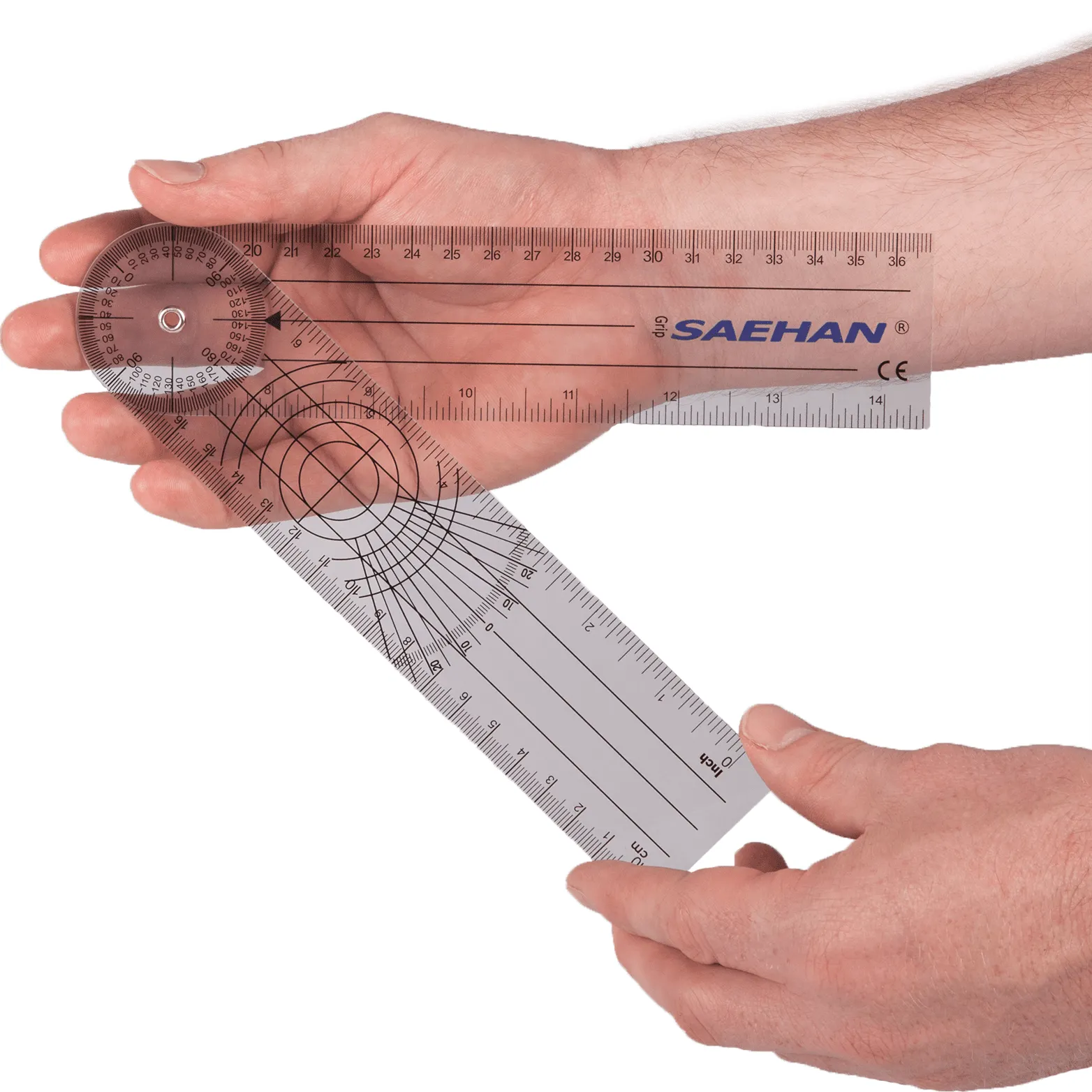 Rulong goniometer 18 cm Saehan