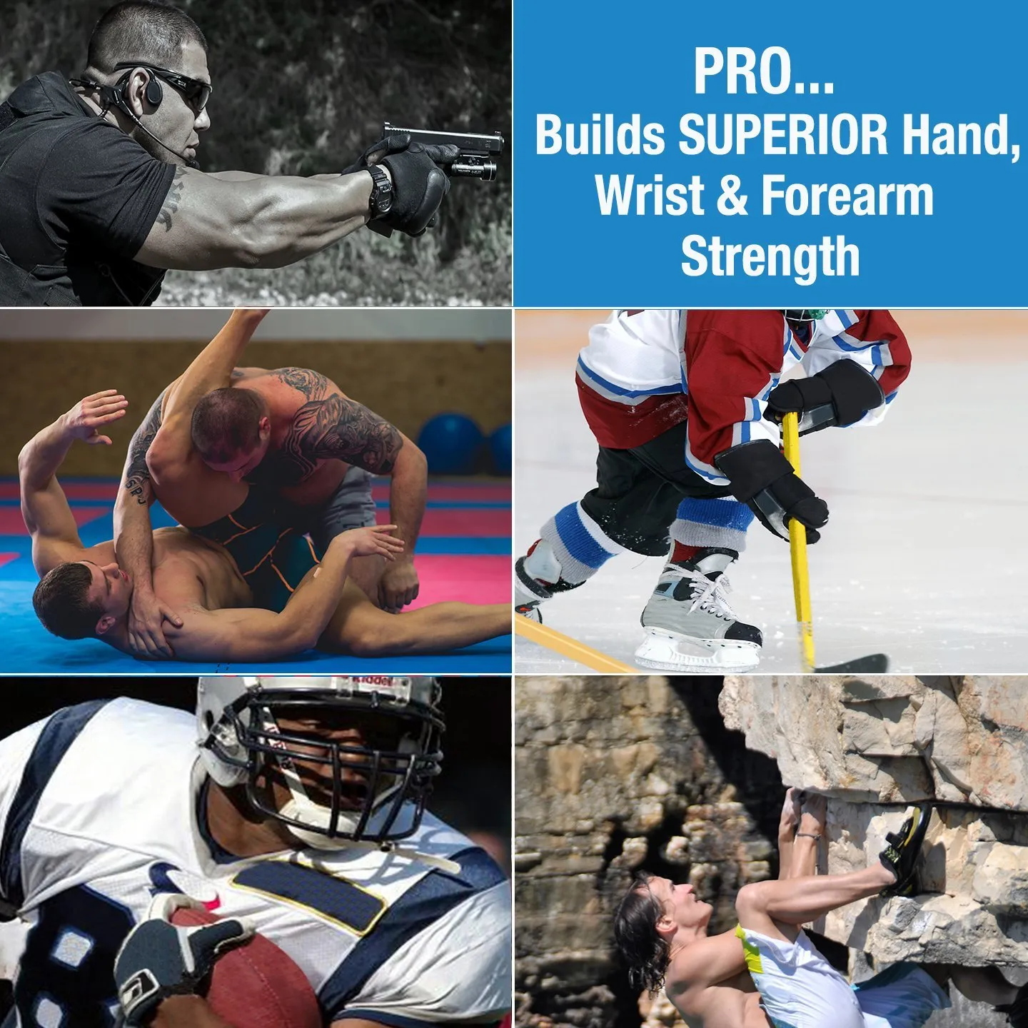 Gripmaster Pro handtrainer Extra zwaar - Grijs