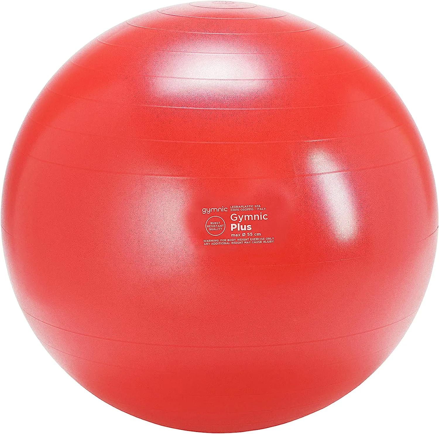 gymnic plus 55 cm rood
