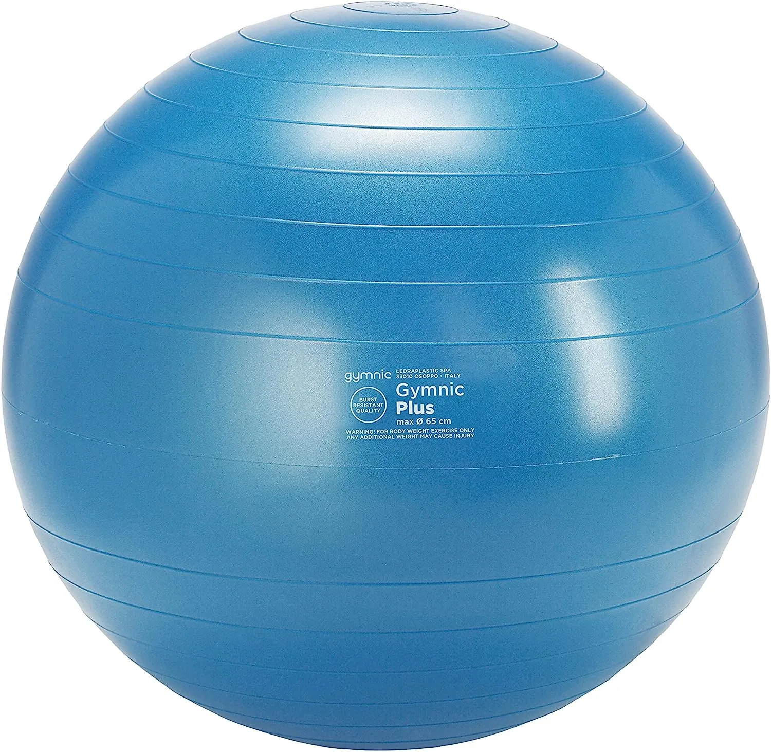 gymnic plus 65 cm blauw