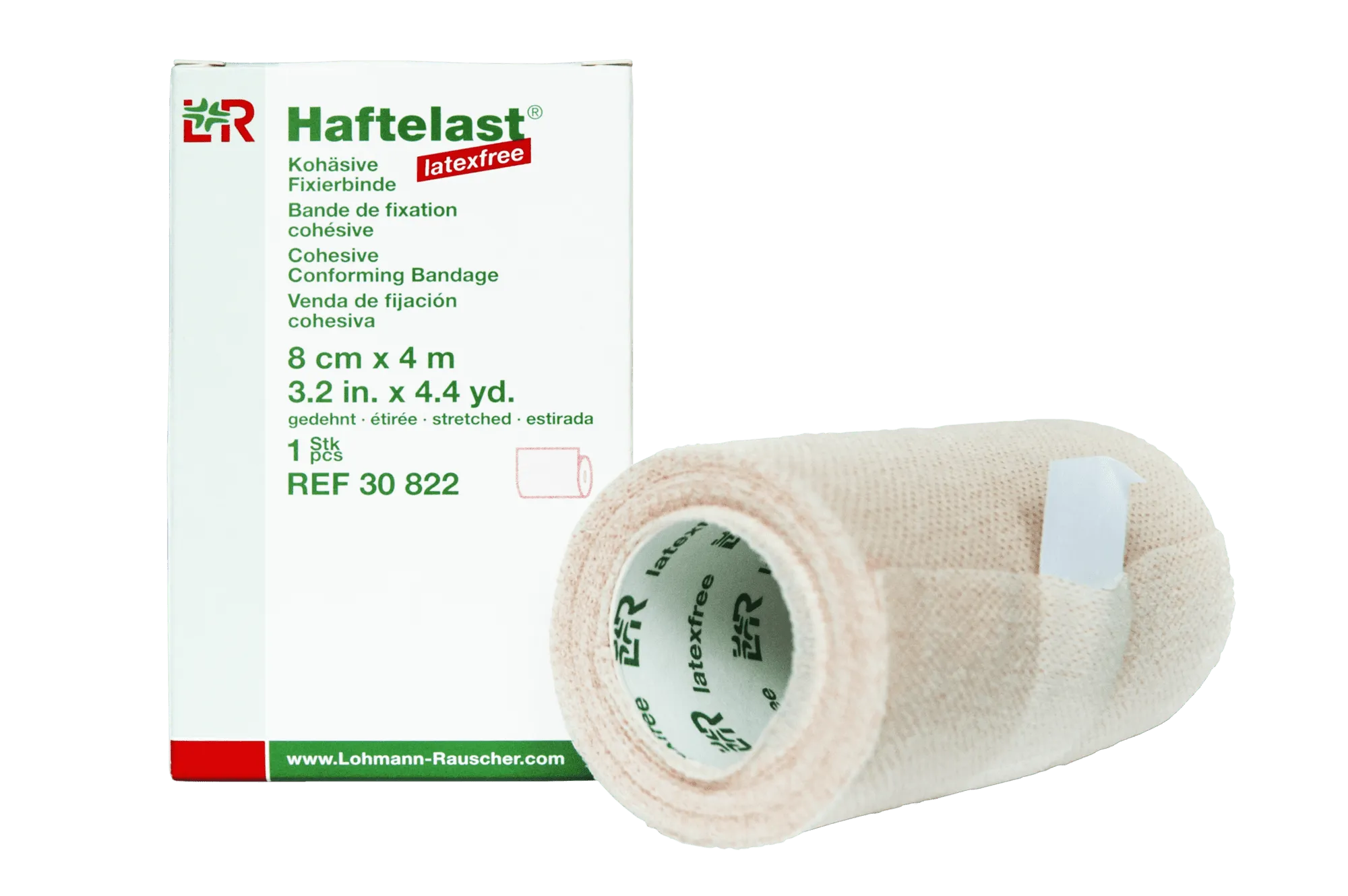 Haftelast elastisch fixatiewindsel 6 cm