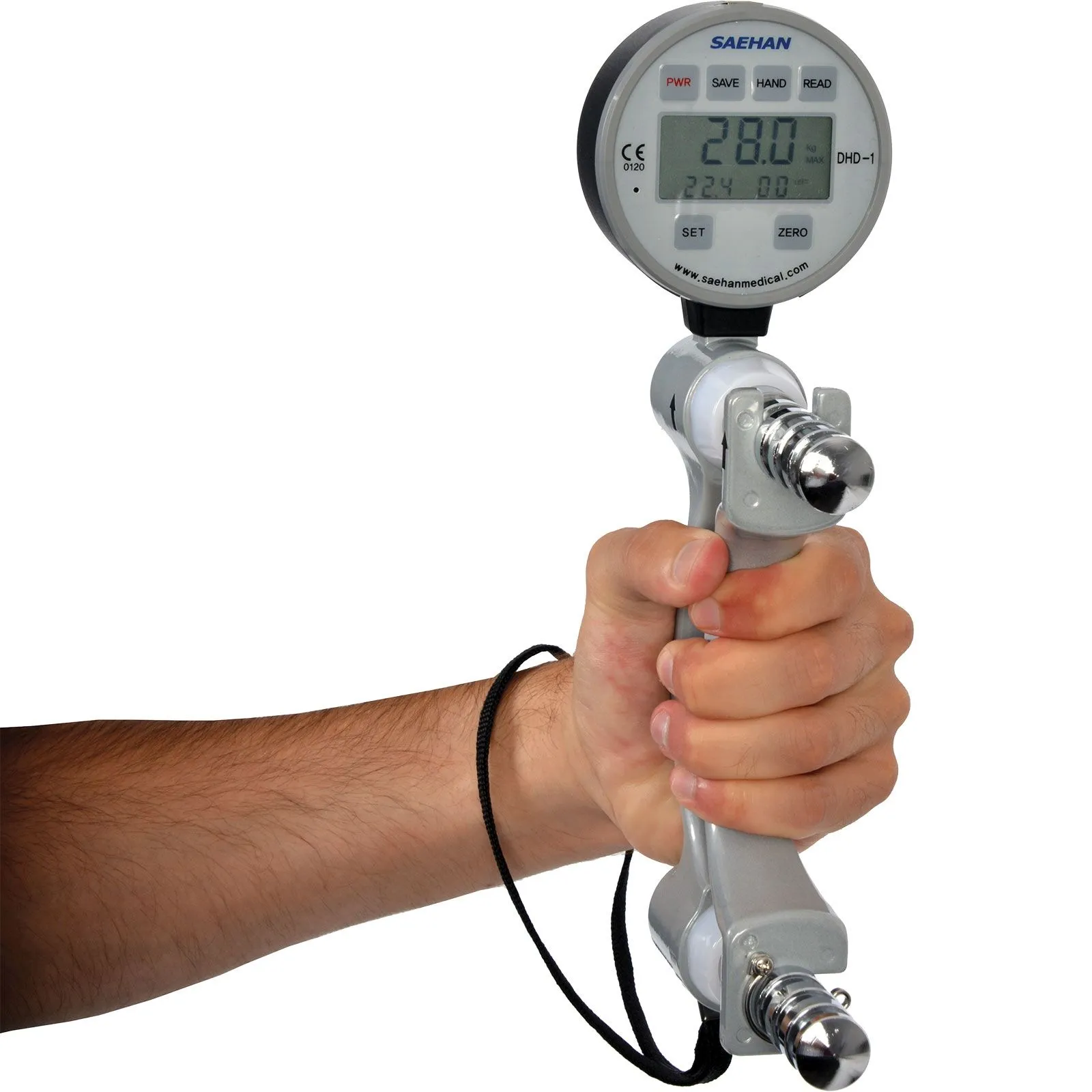 Hand held dynamometer digitaal Saehan