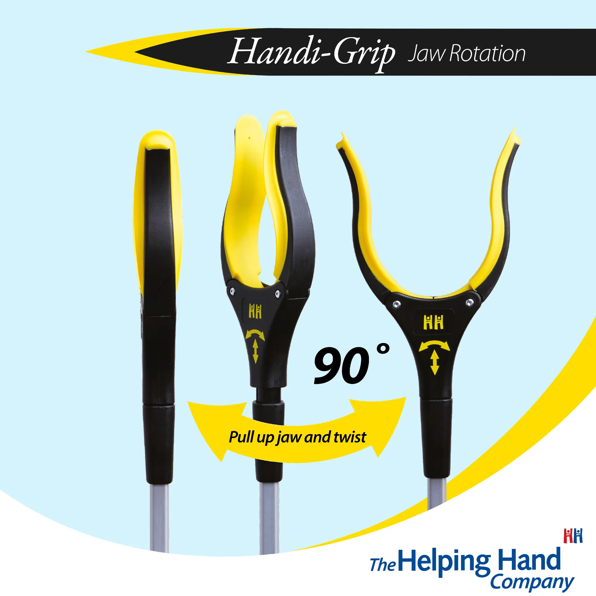 handgrijper handigrip pro draaibare klem