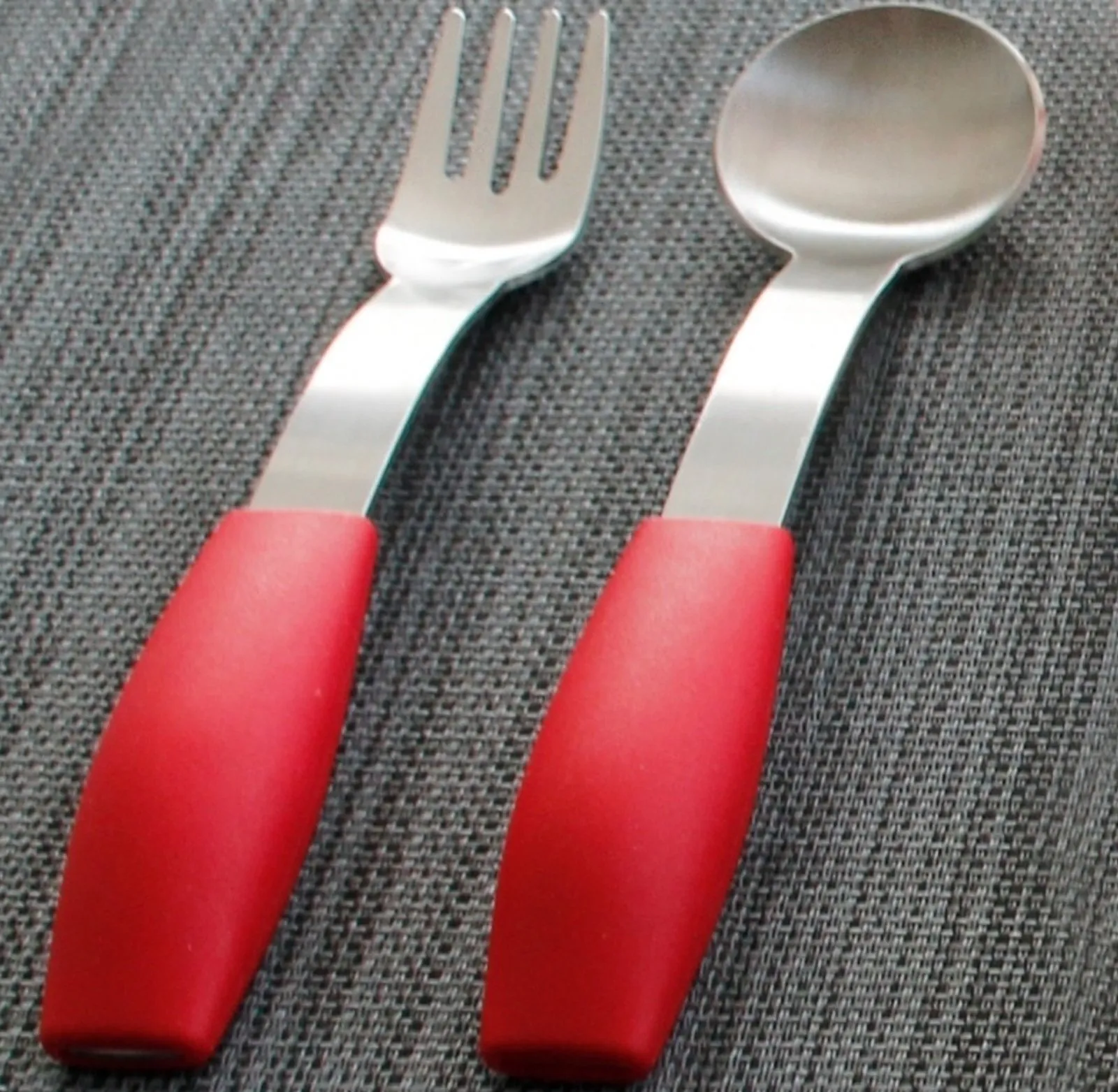 Bestek verdikker Vork - Lepel Rood