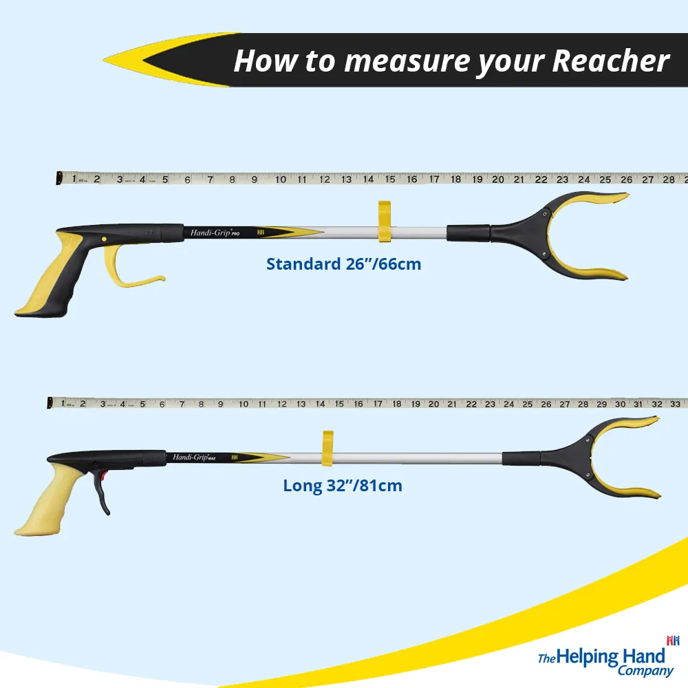 Helping Hand Grijper HandiGrip Pro lengte bepalen