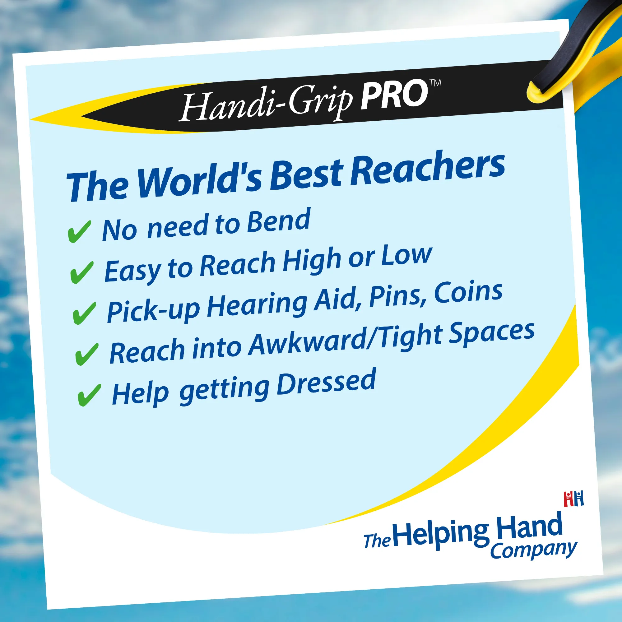 Helping Hand Grijper HandiGrip Pro voordelen