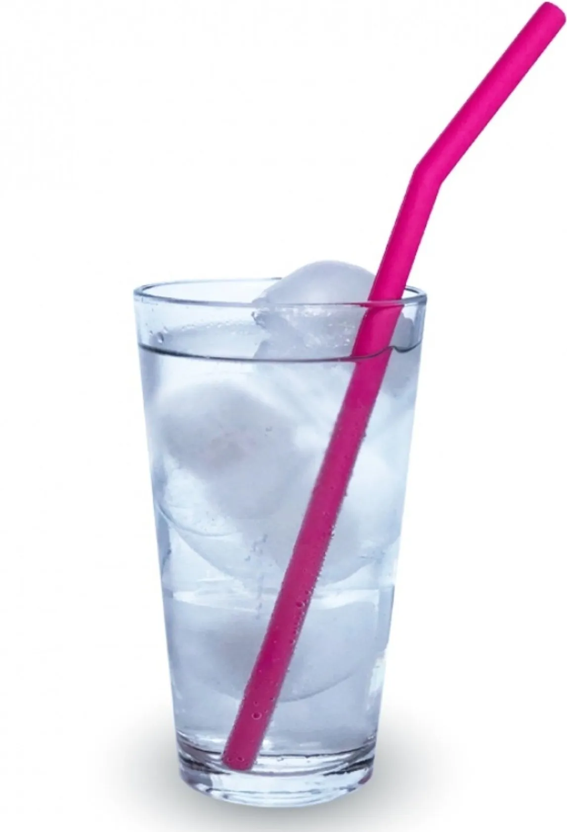 Herbruikbare siliconen rietjes set