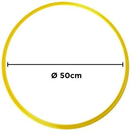 Hoepel Medium 10 stuks Blauw Cawila